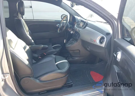 2017 Fiat 500E Battery Electric from USA, damaged, VIN 3C3CFFGE8HT579984